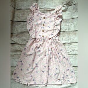 Tahari Pink Floral Kids Dress